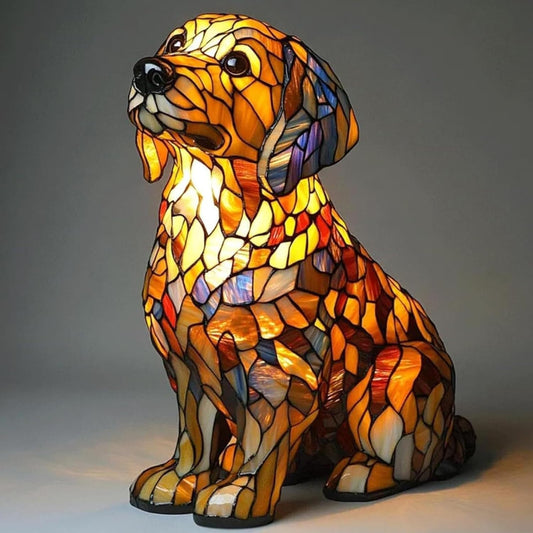 HANDMADE BY CARL DOG LAMPS